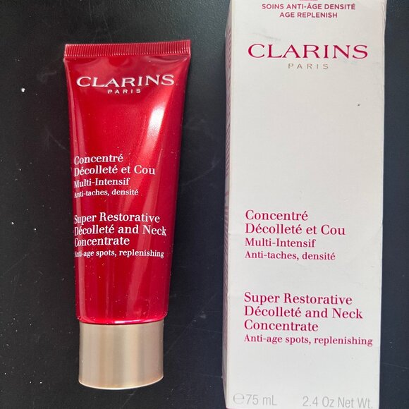 Clarins Super Restorative Decollete & Neck Concentrate 75ml / 2.4oz - Picture 1 of 4